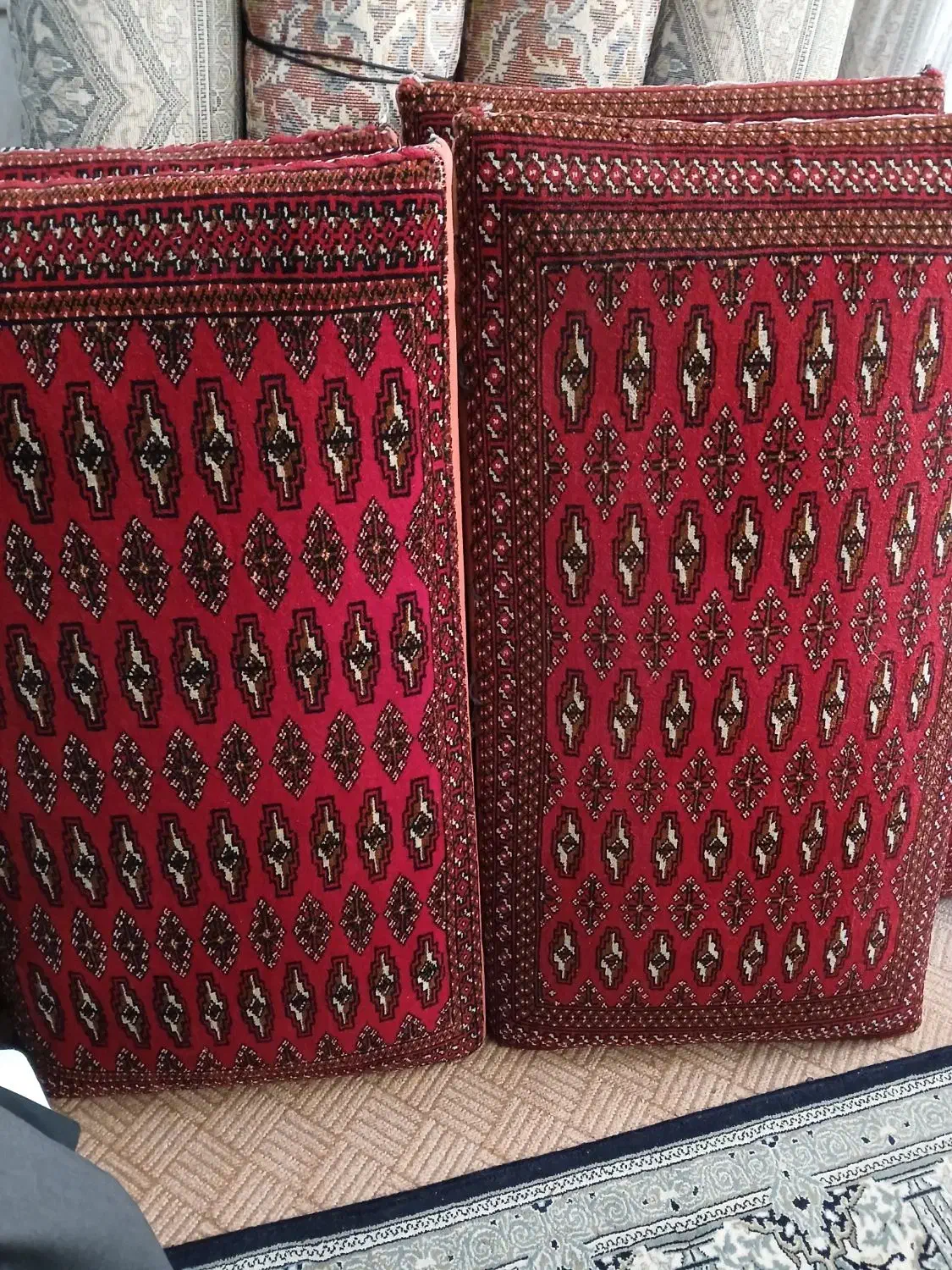 پشتی ترکمنی|پشتی|قم, باجک دو|دیوار