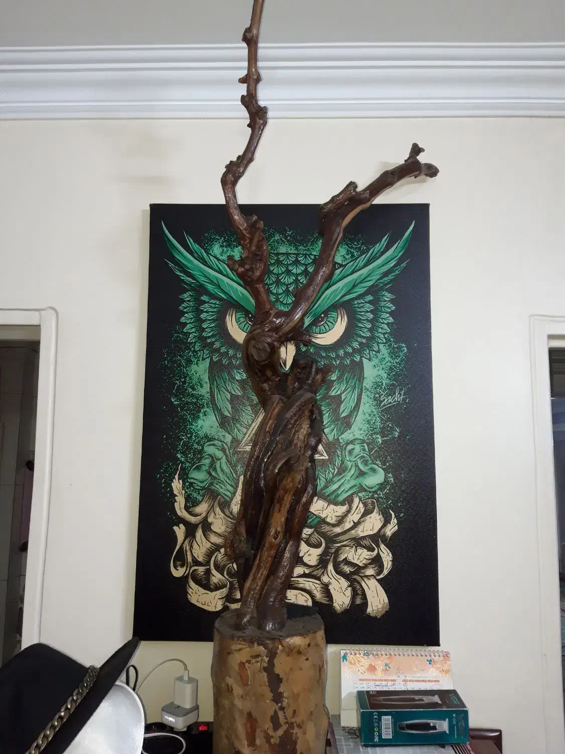 تزیینات چوبی|مجسمه، تندیس، ماکت|تهران, آهنگران (سراسیاب دولاب)|دیوار