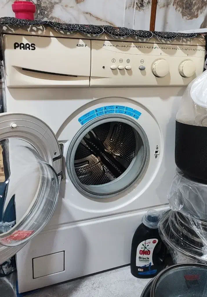 لباسشویی پارس 5 کیلویی بی نظیر|ماشین لباسشویی و خشک‌کن لباس|آستانه اشرفیه, |دیوار