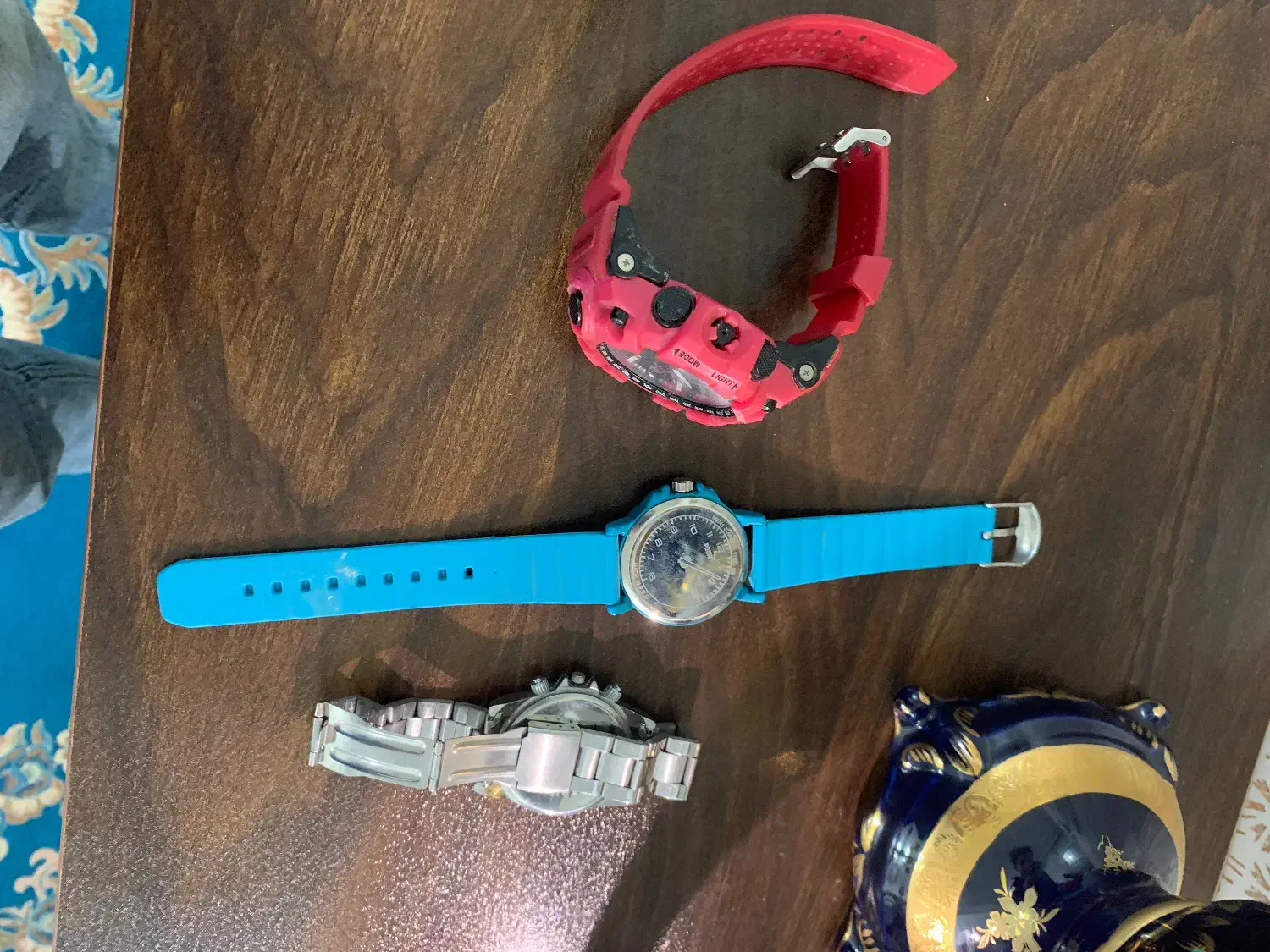 ۲ عدد ساعت پسرانه ویک عدد نگین دار|ساعت|محمدیه-قزوین, |دیوار