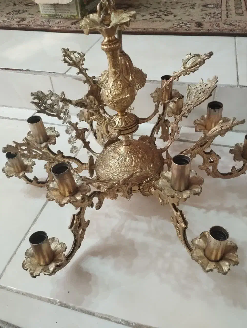 لوستر برنز|لوستر و چراغ آویز|الیگودرز, |دیوار