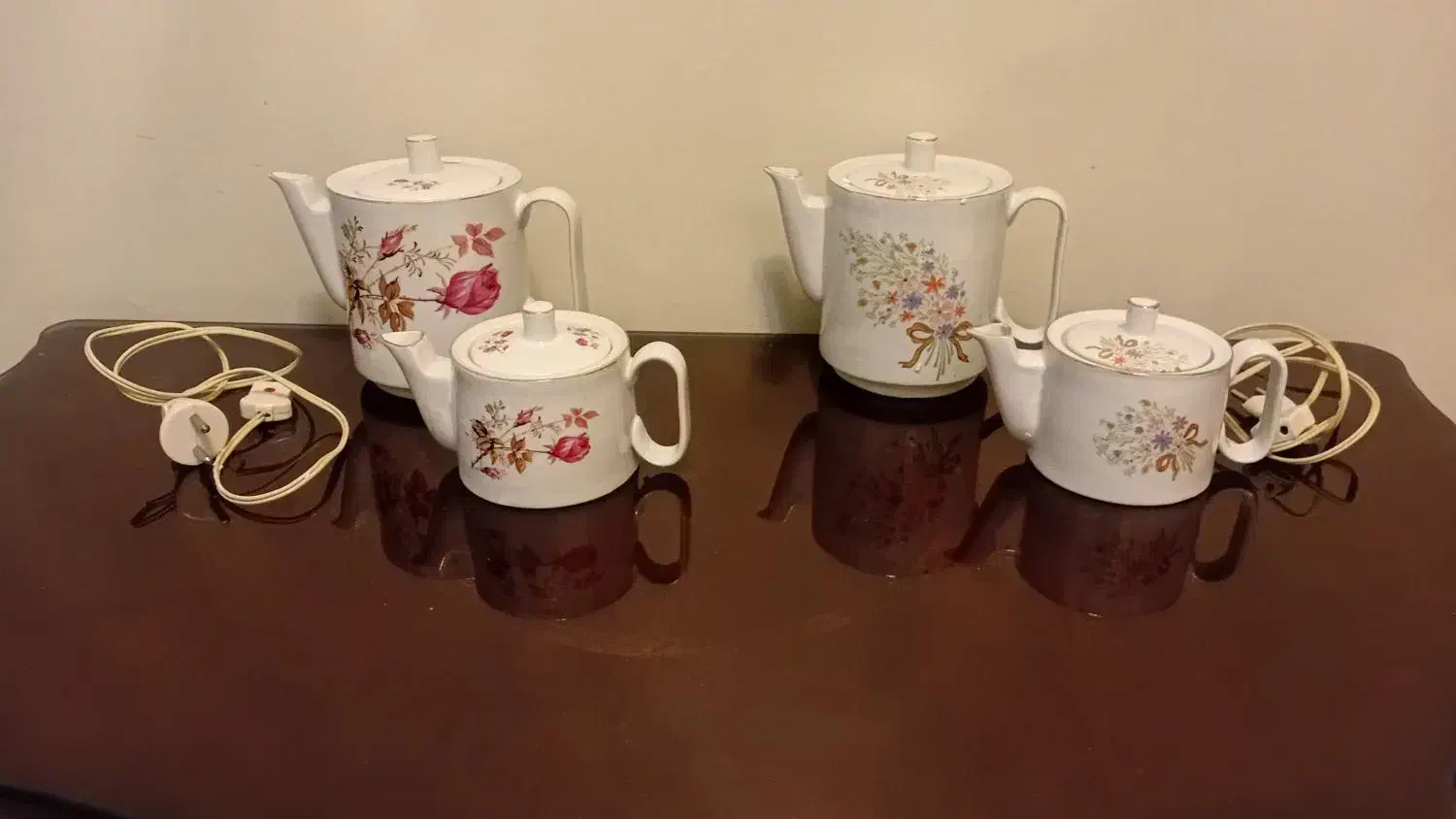 کتری قوری برقی چینی|قوری، کتری، قهوه‌ساز دستی|تهران, قیطریه|دیوار