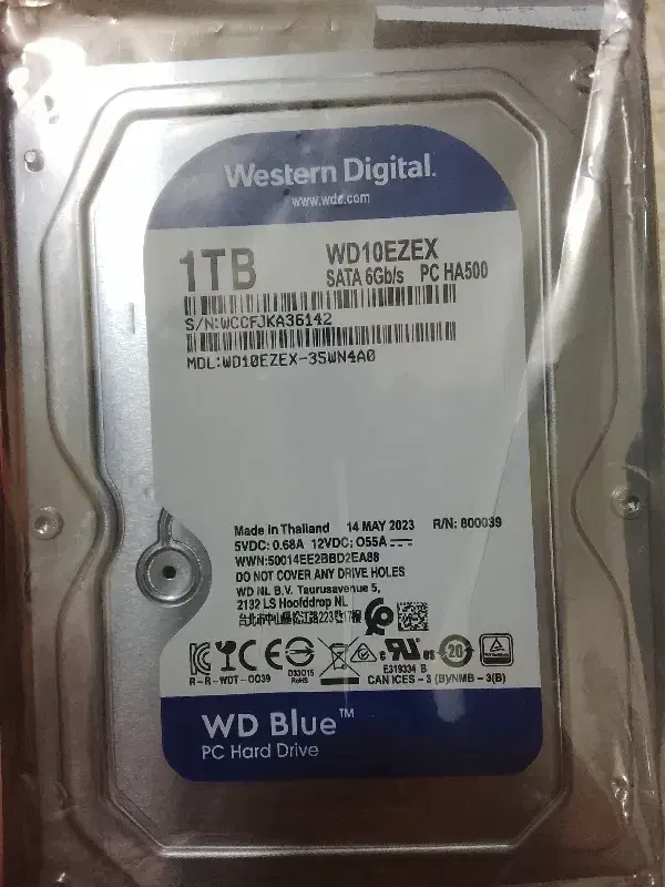 هارد اینترنال وسترن دیجیتال مخصوص PC یک ترابایت|قطعات و لوازم جانبی رایانه|بندرعباس, |دیوار