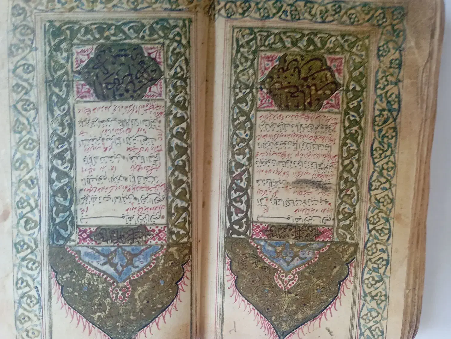 قرآن چاپ سنگ|کتاب و مجله تاریخی|تهران, استاد معین|دیوار