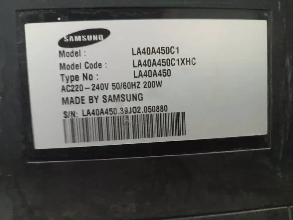 سامسونگ ۴۰ اینچ|تلویزیون و پروژکتور|اهواز, فاز ۵ پاداد|دیوار