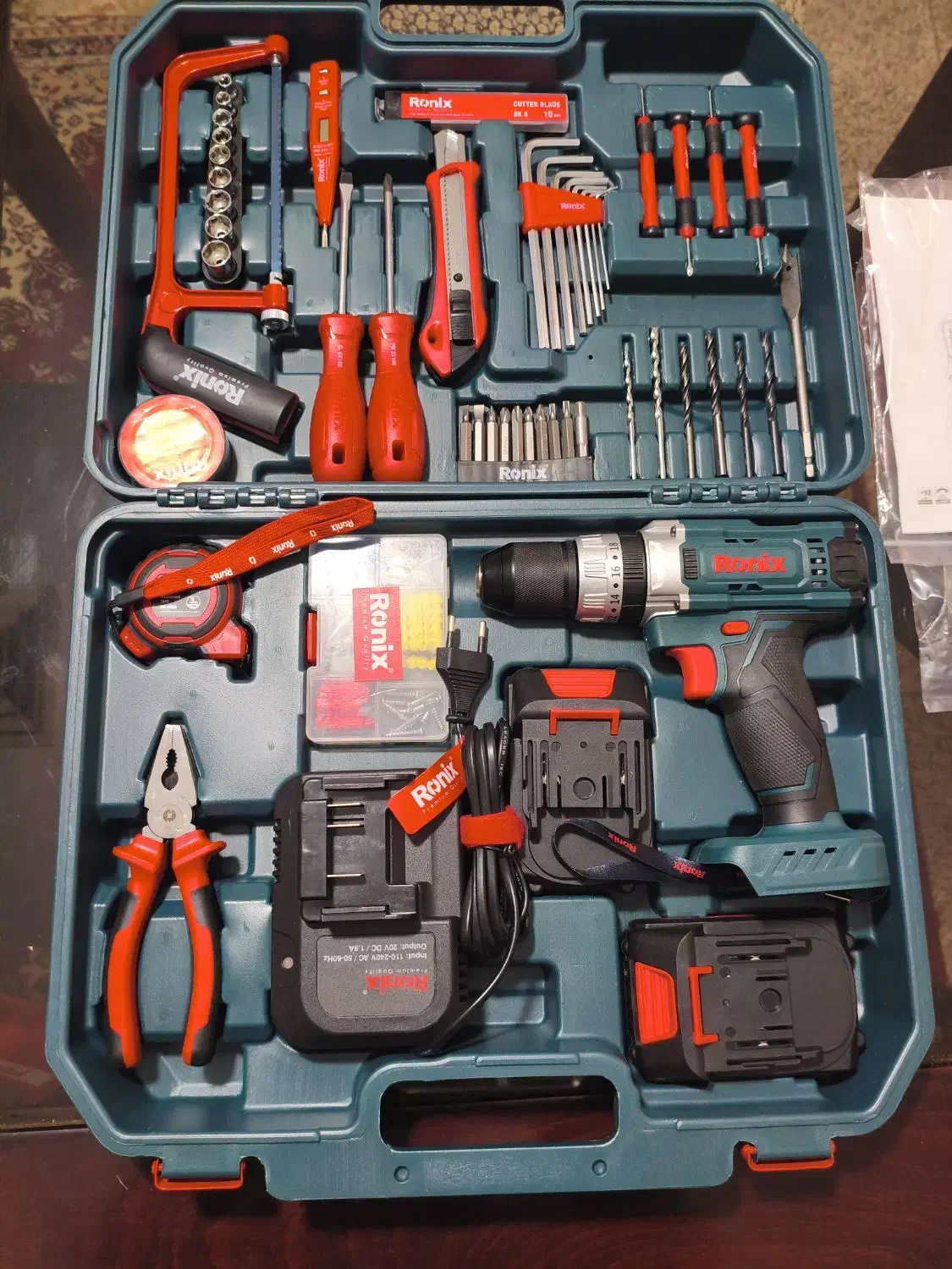 ست کامل رونیکس با دریل|ابزارآلات|تهران, شمیران‌نو|دیوار