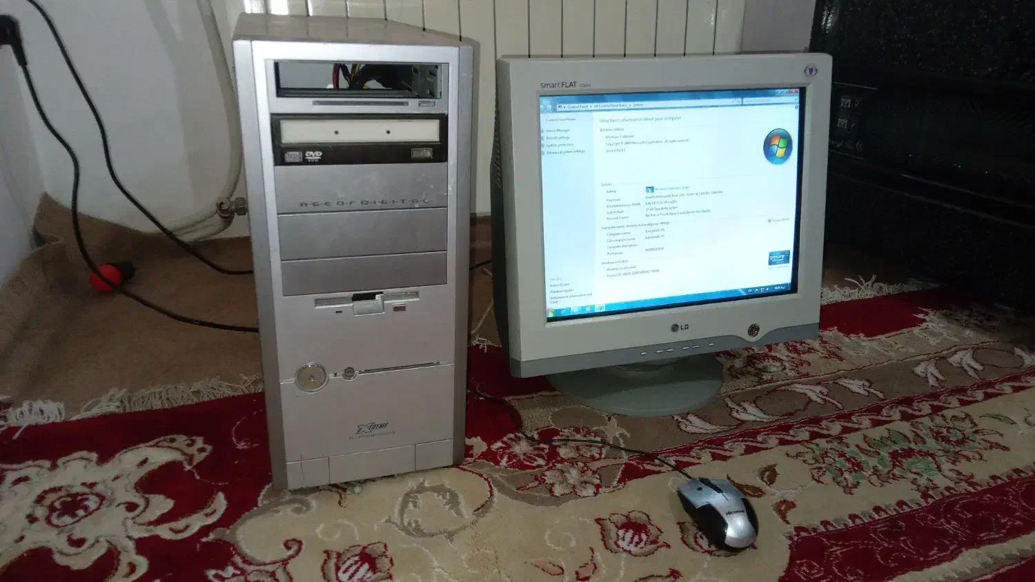 کامپیوتر  ( کیس و مانیتور )|رایانه رومیزی|نیشابور, هفده شهریور|دیوار