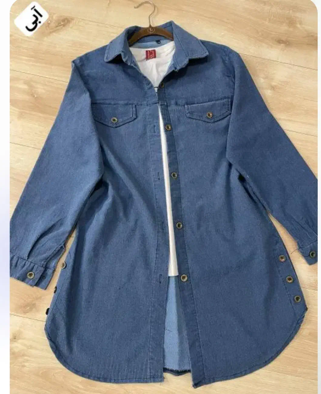 شومیز مانتویی بغل دکمه نو|لباس|سقز, |دیوار