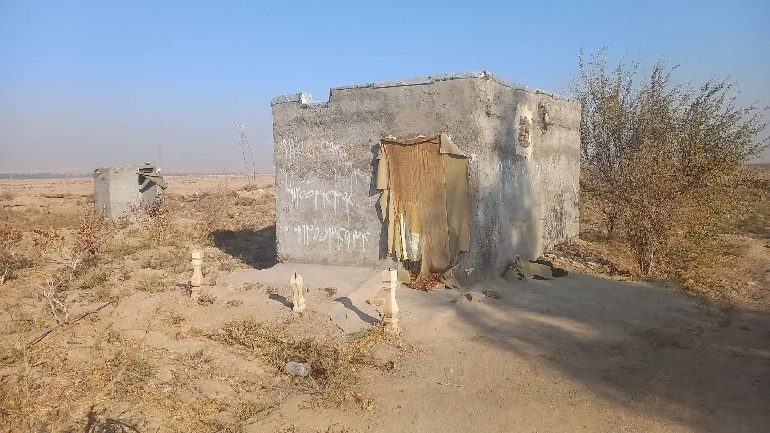 با عرض سلام باغچه ای بدون برق ودارایاب|اجارهٔ کوتاهمدت ویلا و باغ|سلفچگان, |دیوار