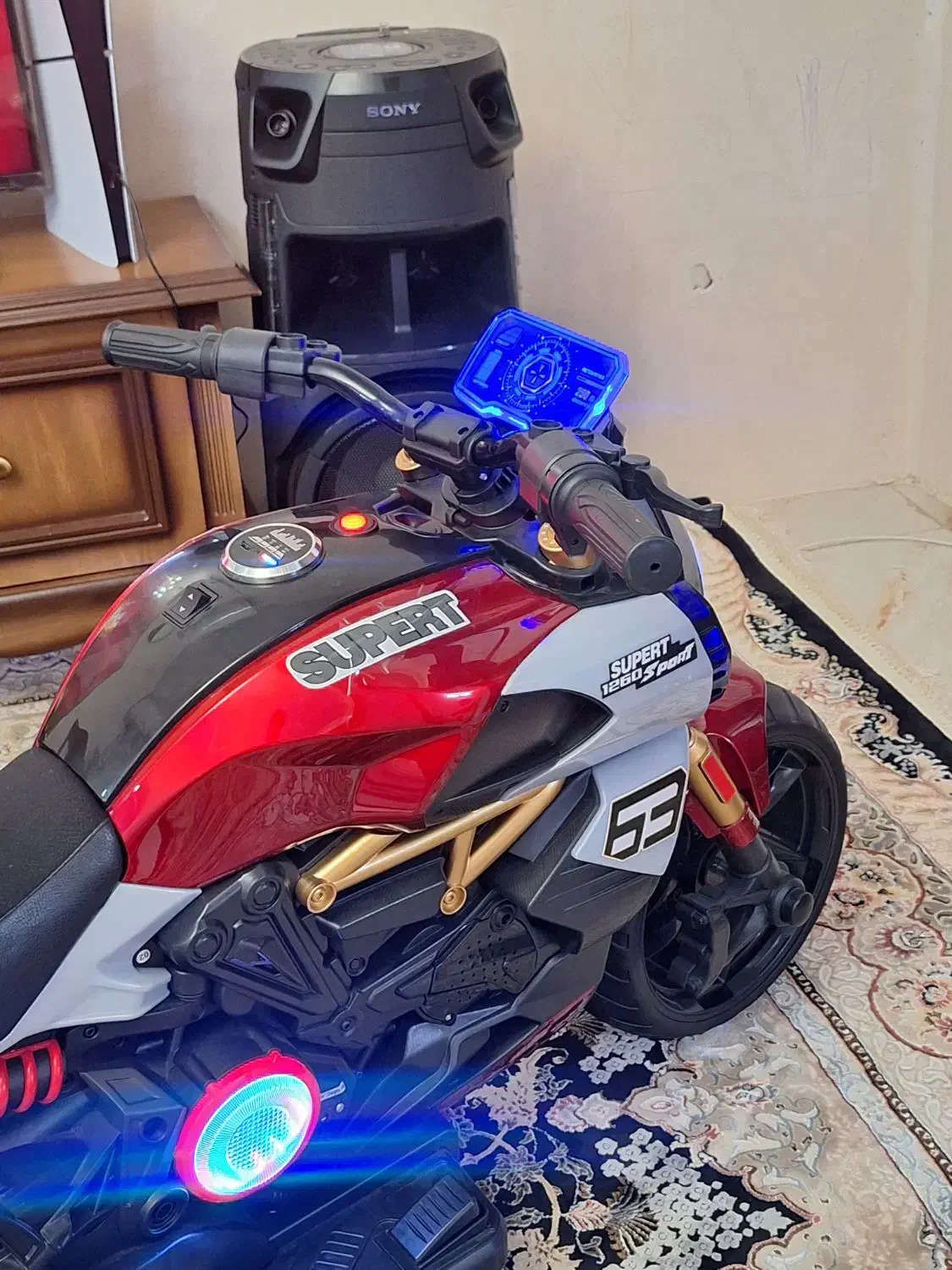 موتور شارژی دو موتوره در حد|اسباب‌‌بازی|اسلام‌شهر, شهرک لاله|دیوار