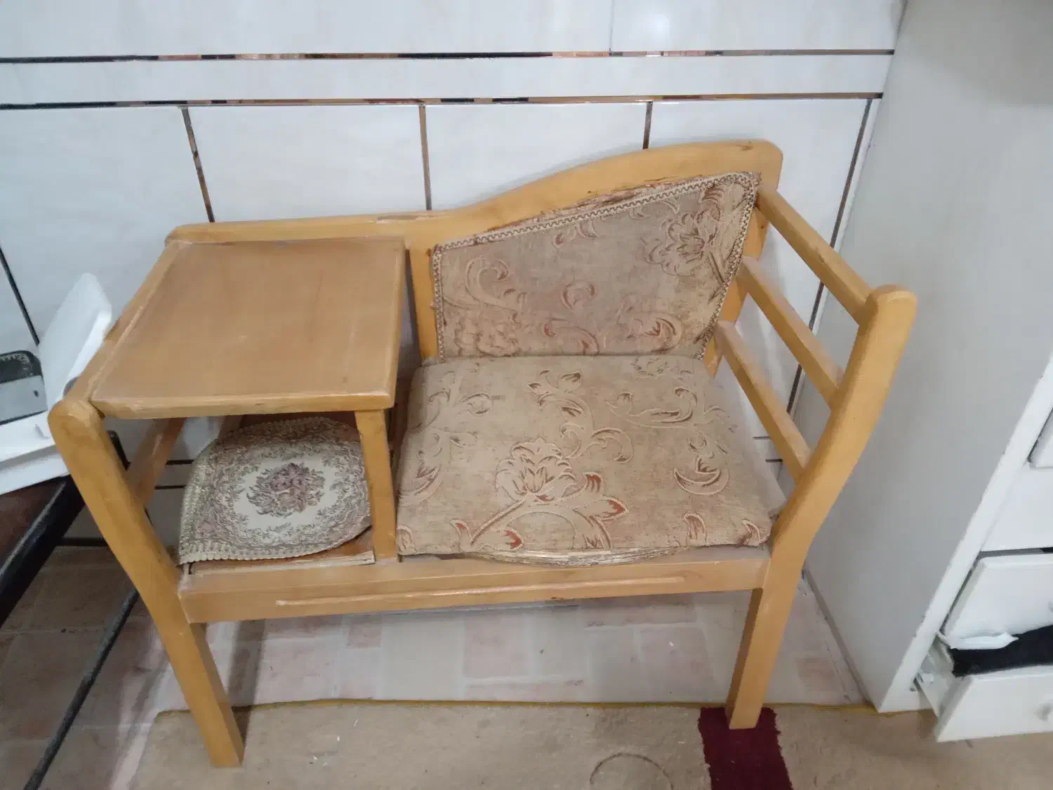 میز تلفن چوبی|میز تلفن|نجفآباد, حومه نجف آباد|دیوار