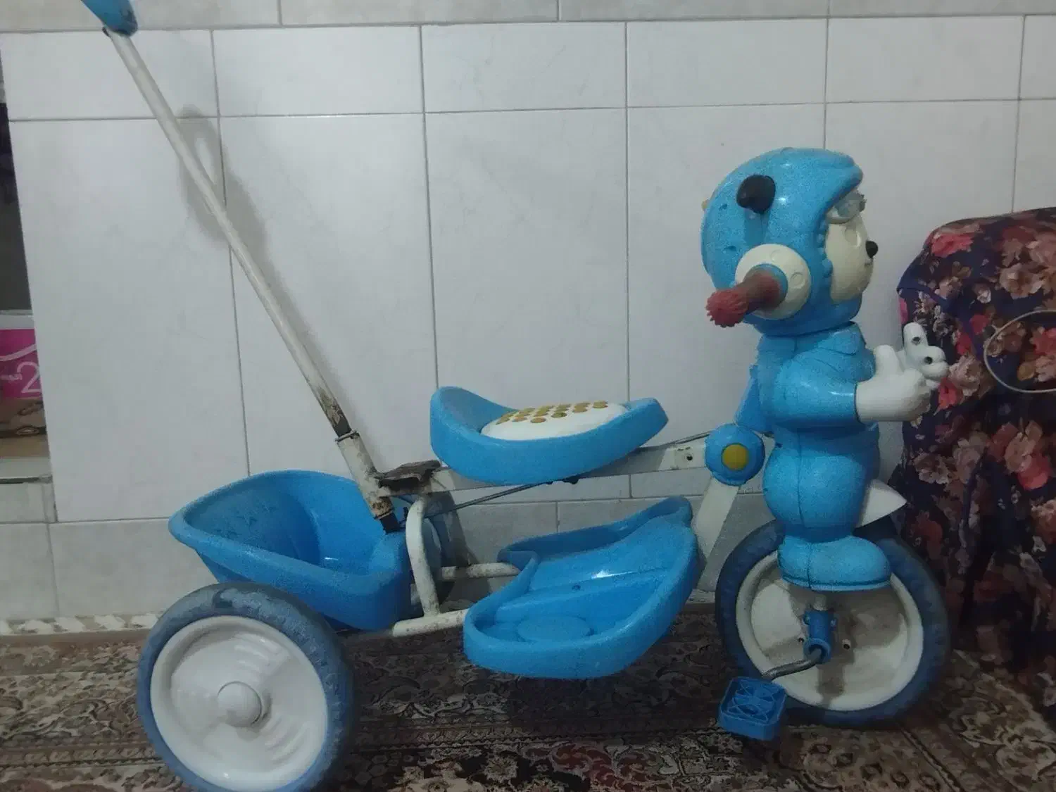 سه چرخ کودک|دوچرخه، اسکیت، اسکوتر|نیشابور, خط کاشمر|دیوار