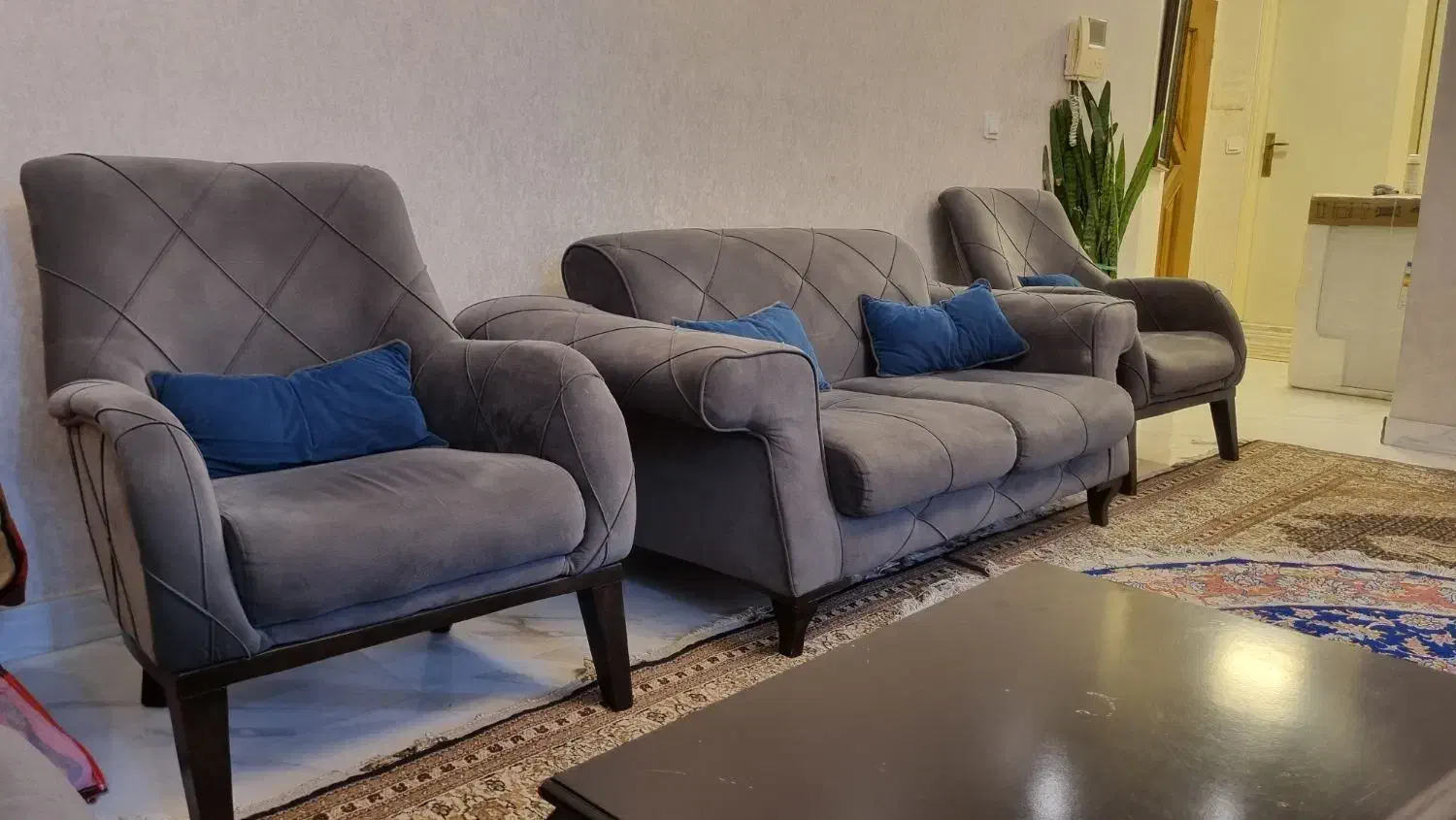 مبل راحتی ۷ نفره|مبلمان خانگی و میز عسلی|تهران, منیریه|دیوار