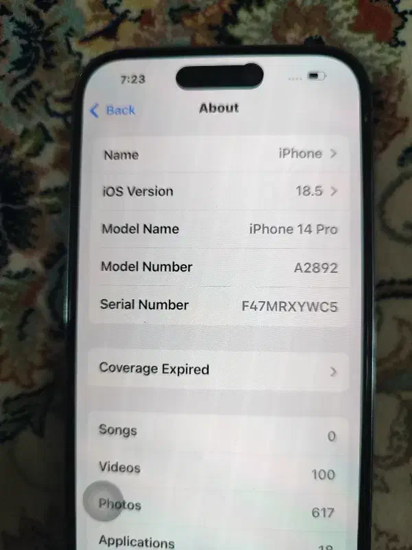 آیفون 14 پرو zaa 256|موبایل|هشتگرد, فاز ۷ مهستان|دیوار