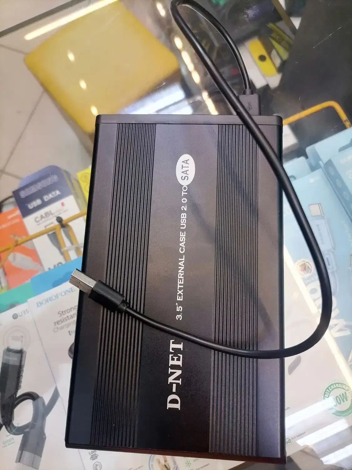 هارد یک ترا همراه با باکس|قطعات و لوازم جانبی رایانه|مشهد, ده دی|دیوار