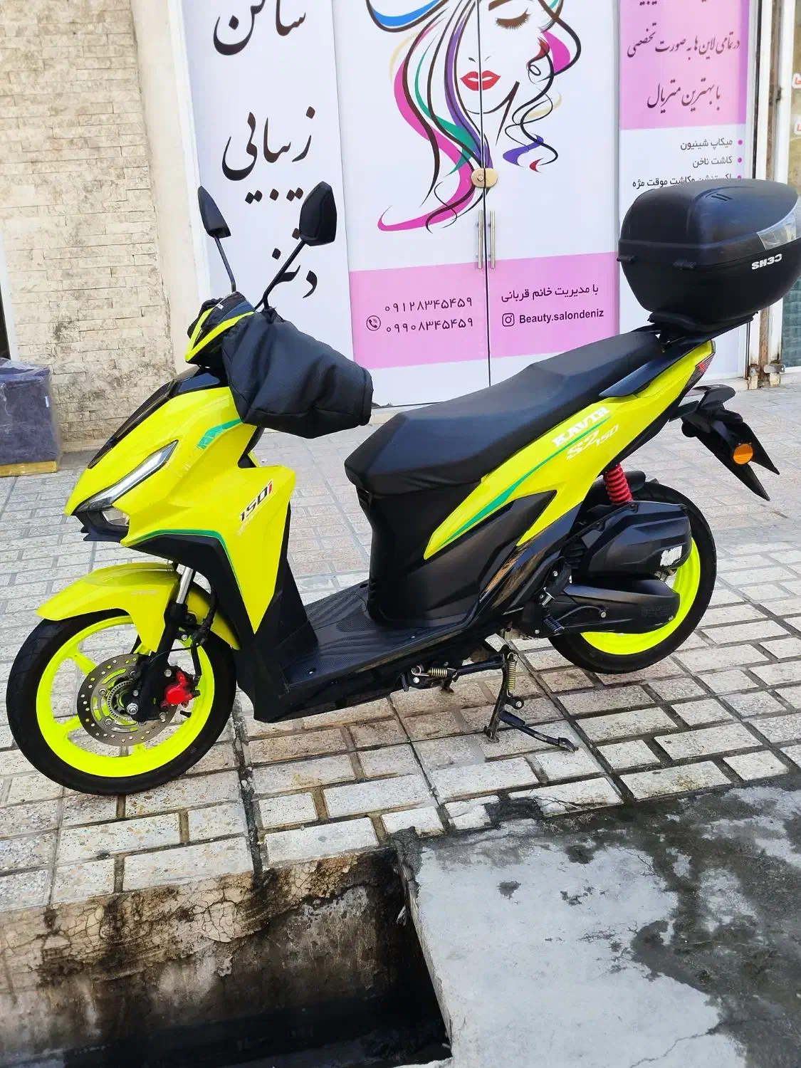 کیلیک طرح اصلی ۱۵۰|موتورسیکلت|اسلامشهر, شهرک قائمیه|دیوار