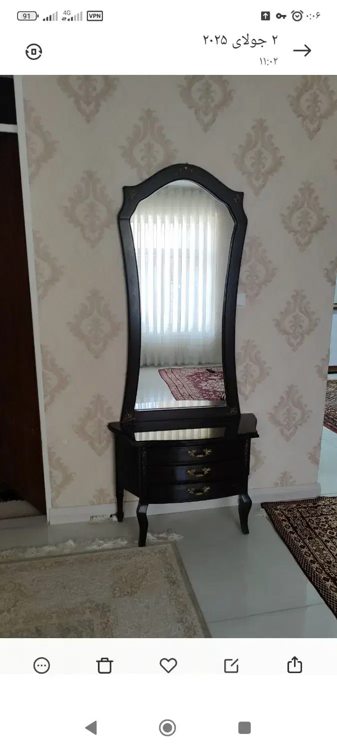 کنسول و آینه و تلفن|آینه|همدان, |دیوار