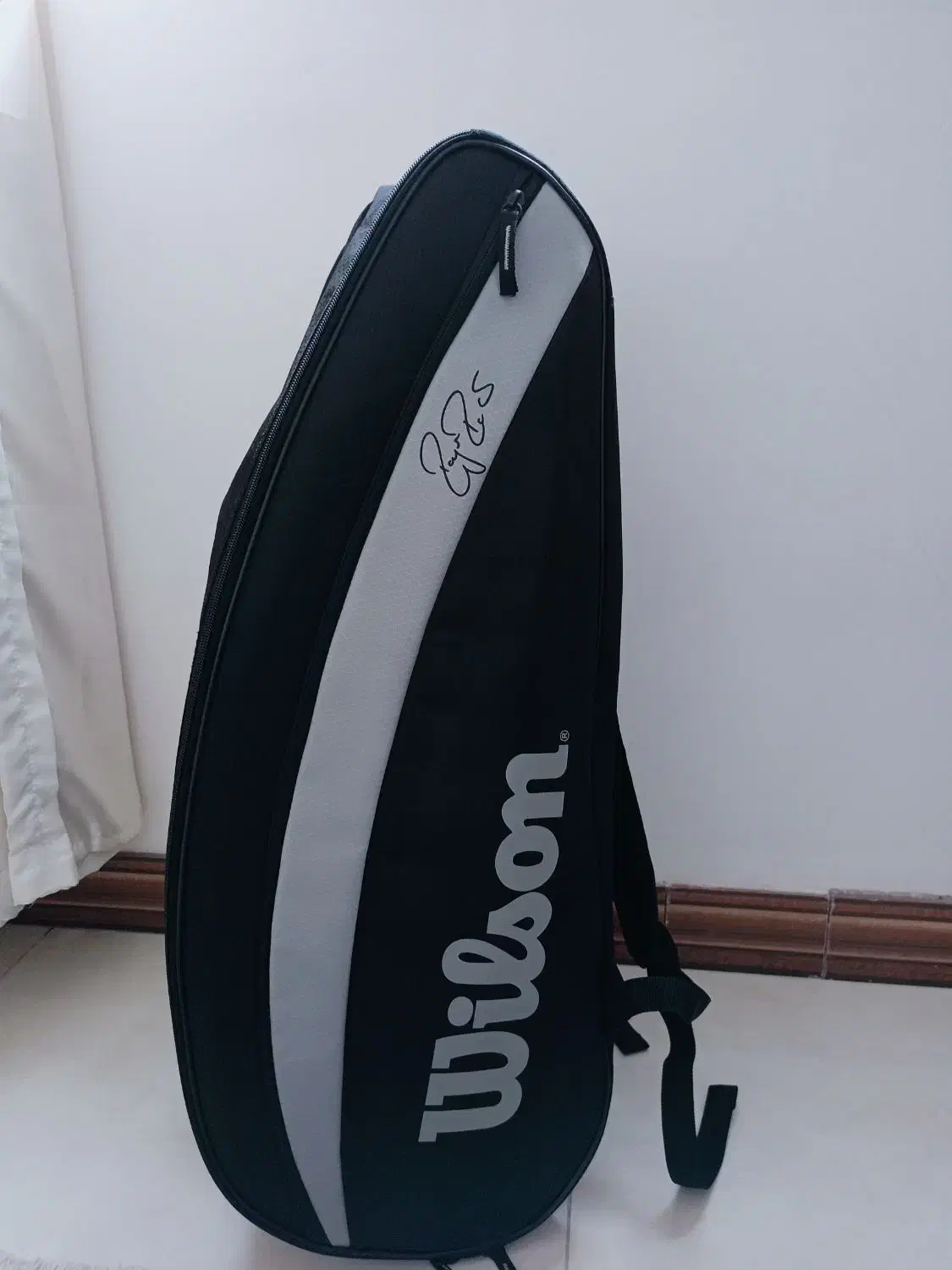 ساک تنیس ویلسون فدرر مدل ۱۲ راکته|تجهیزات ورزشی|گلوگاه بابل (گلیا), |دیوار