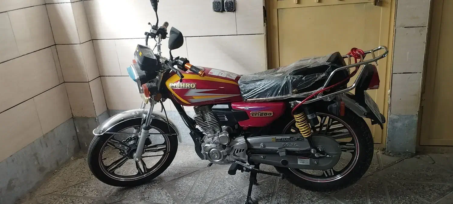 موتور پیشرو 200مدل404 بالانسر دار|موتورسیکلت|فولادشهر, مسکن مهر فولادشهر|دیوار