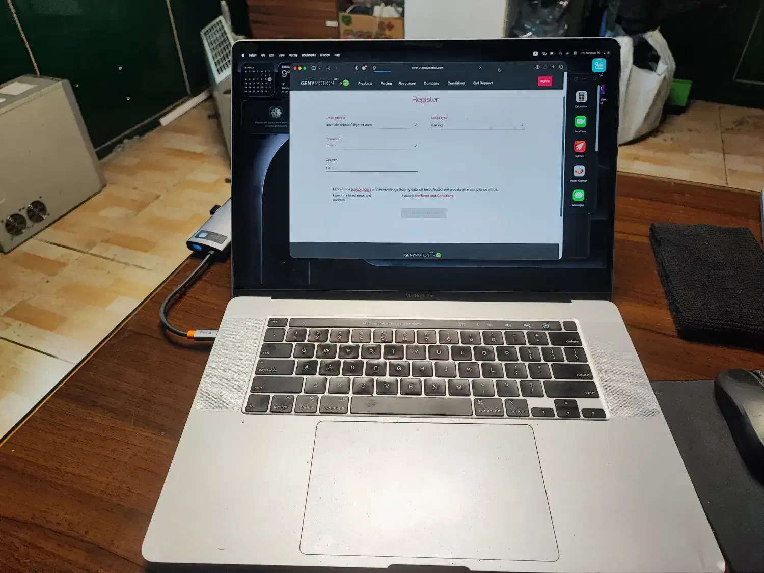 مک بوک پرو ۲۰۱۹|رایانه همراه|اصفهان, بهارستان|دیوار