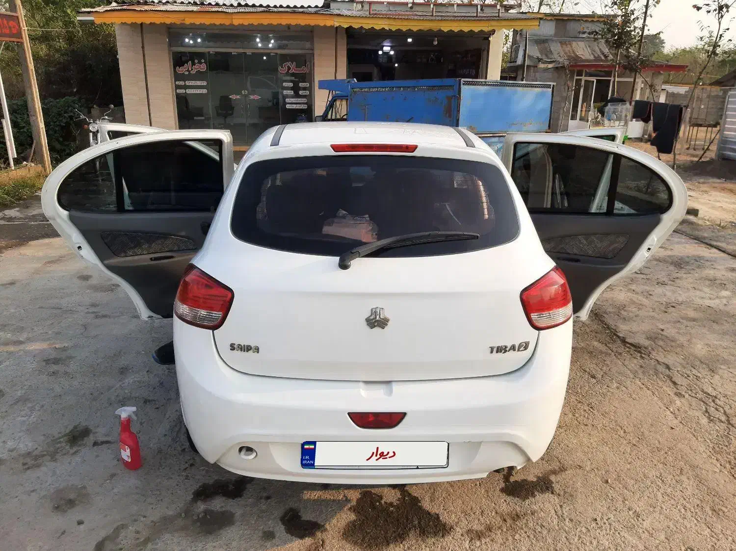 تیبا۲ بیرنگ مدل ۹۷|خودرو سواری و وانت|رشت, پیله داربن|دیوار