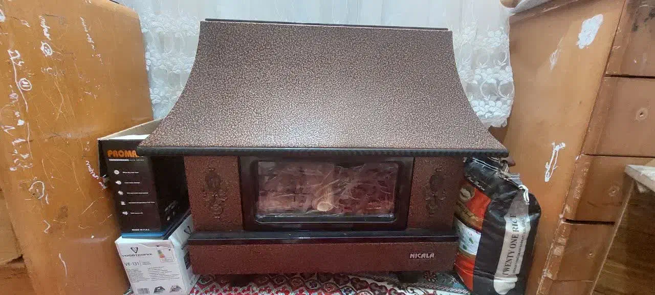 بخاری طرح شومینه ای نیک کالا|بخاری، هیتر، شومینه|اهواز, گلستان|دیوار