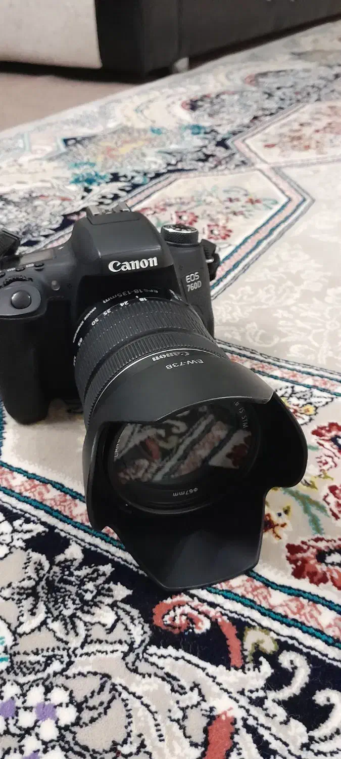 دوربین کنون 760D|دوربین عکاسی و فیلم‌برداری|خمینی‌شهر, |دیوار