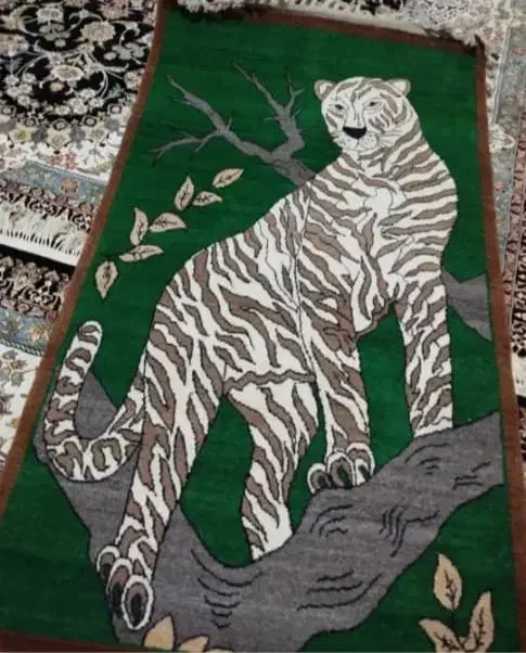 قالیچه دستباف|تابلو فرش|بندر گناوه, |دیوار