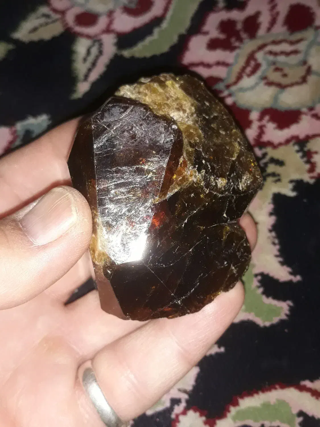 یک گارنت بسیار زیبا کلکسیونی|جواهرات|سیرجان, |دیوار