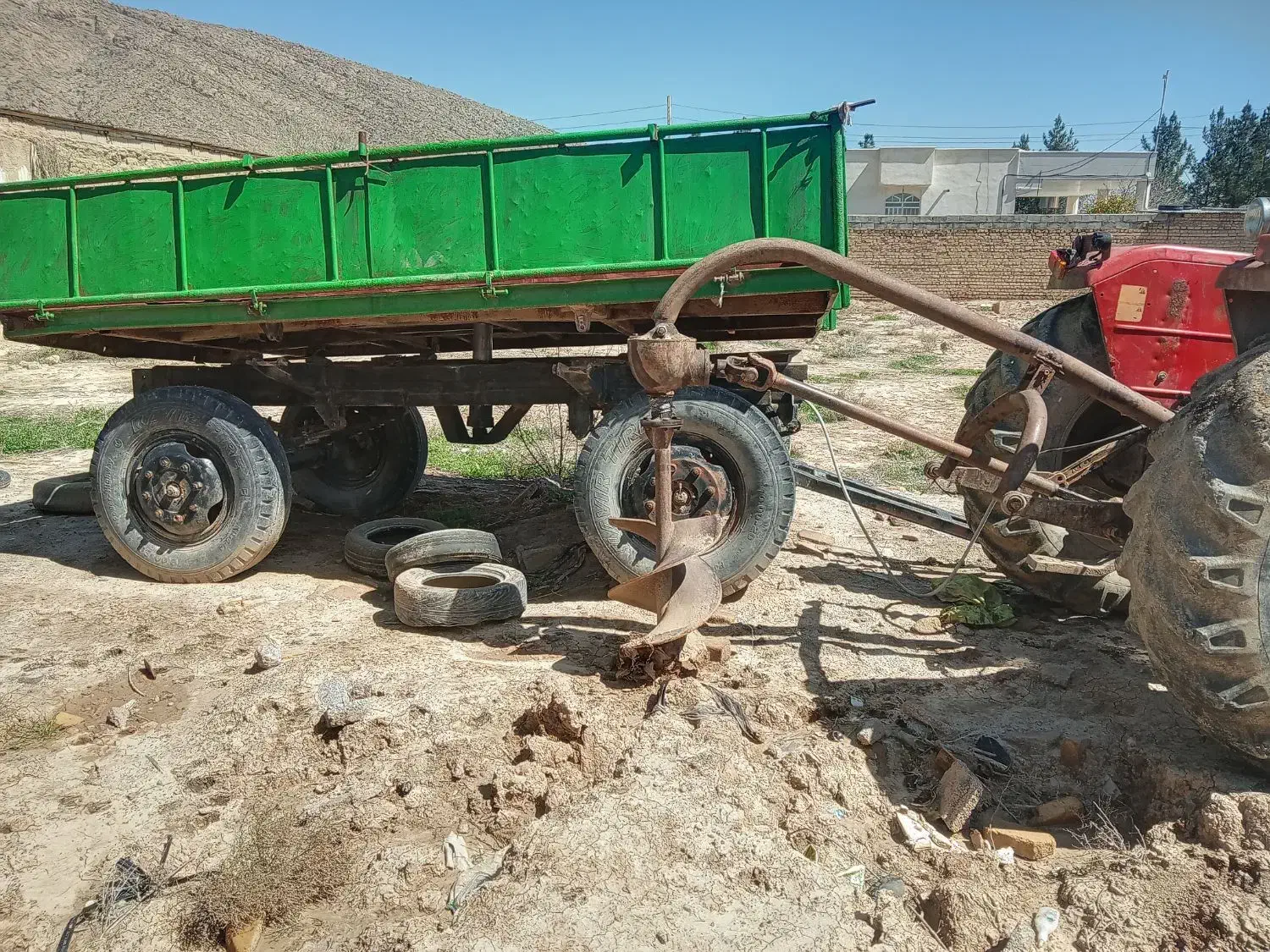 تراکتور فرگوسن مدل 79 تریلی وچاله کن|خودرو سنگین|ارسنجان, |دیوار