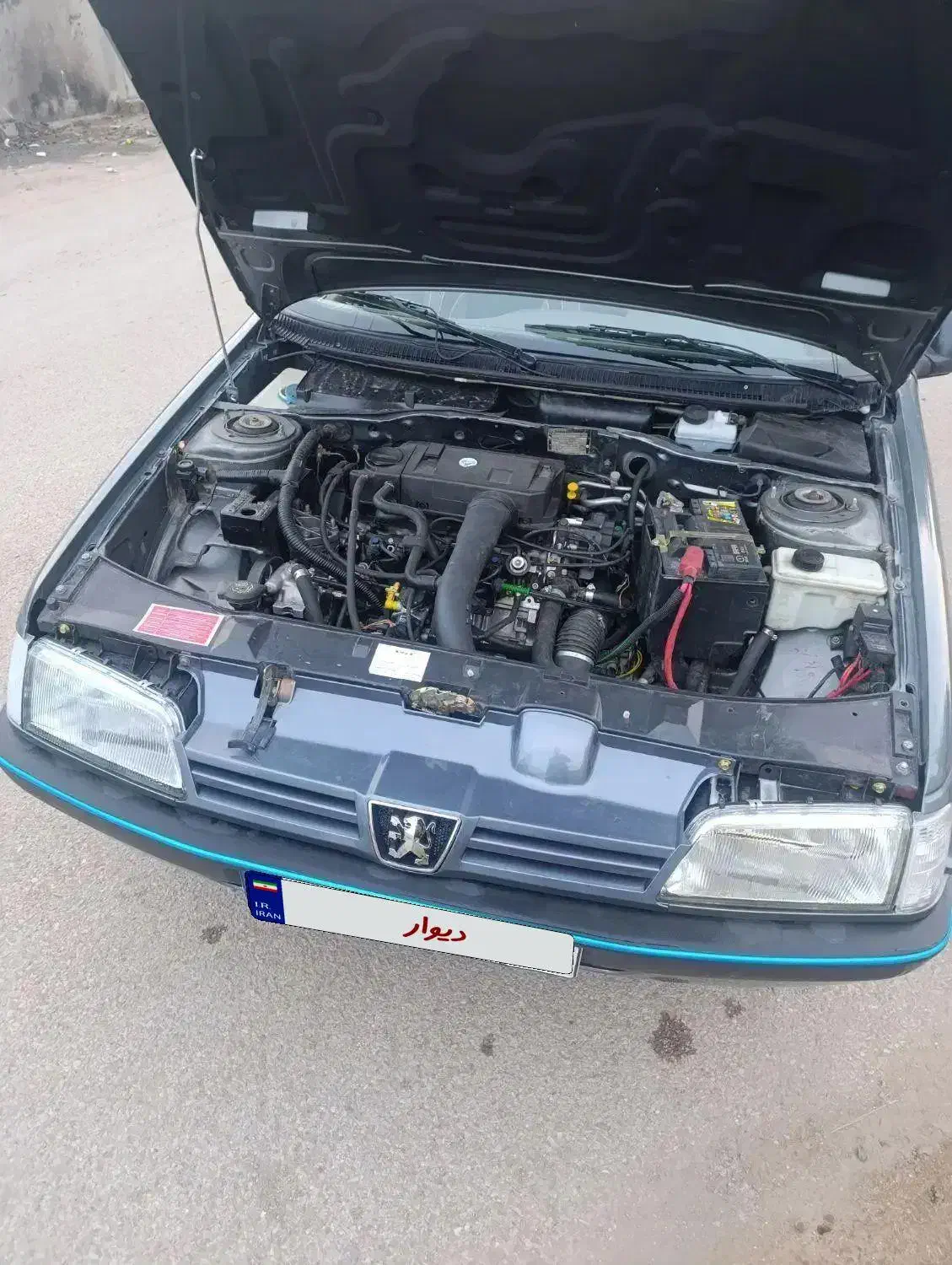 پژو 405مدل 95 خاکستری|خودرو سواری و وانت|اهواز, کمپلو جنوبی|دیوار