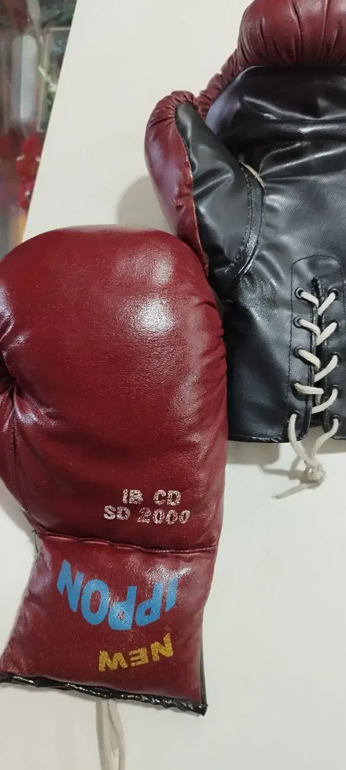 دستکش بوکس چرمی|تجهیزات ورزشی|بروجرد, |دیوار