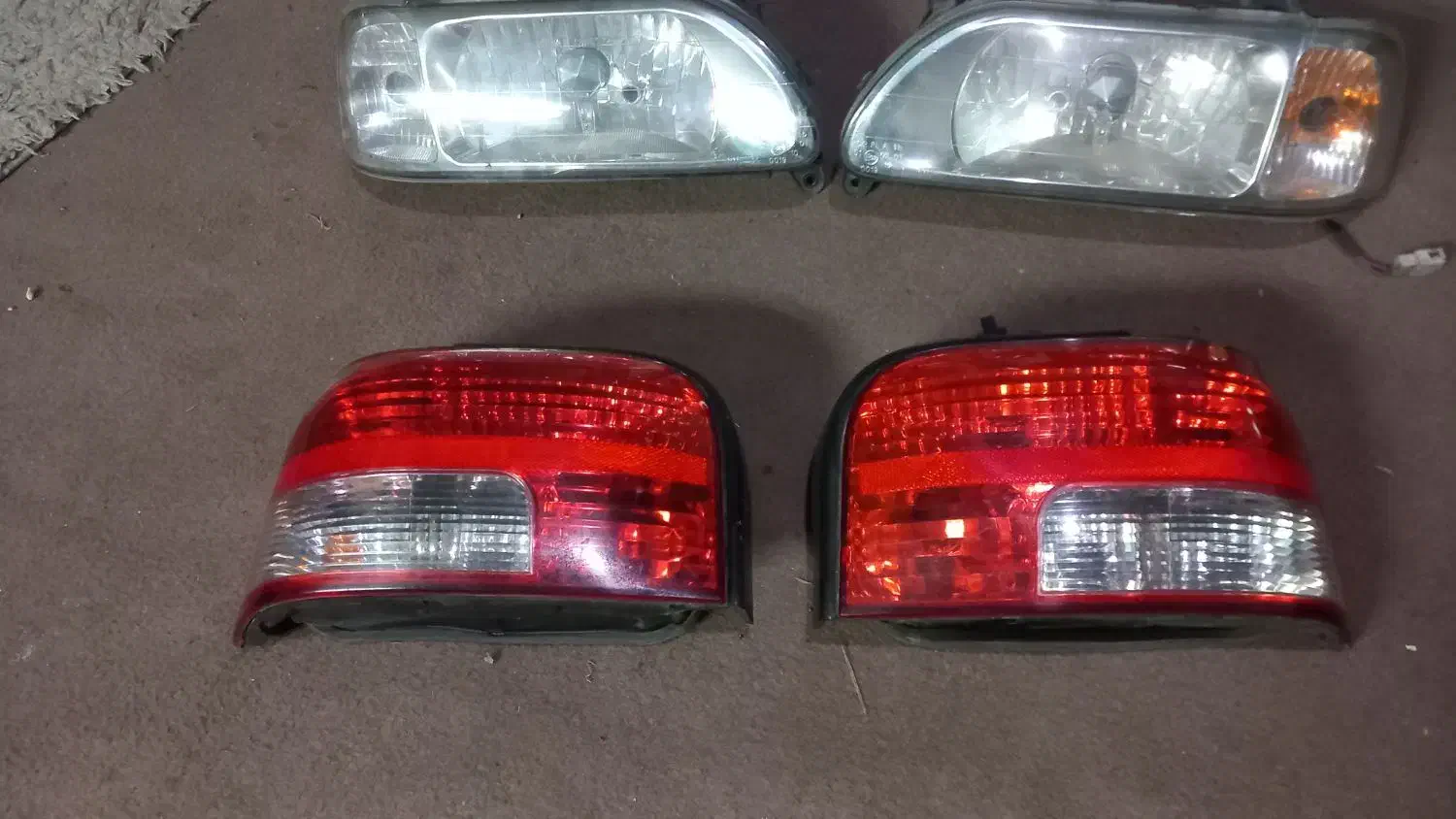 چراغ جلو و عقب پراید|قطعات یدکی و لوازم جانبی|رشت, بیجارپس|دیوار