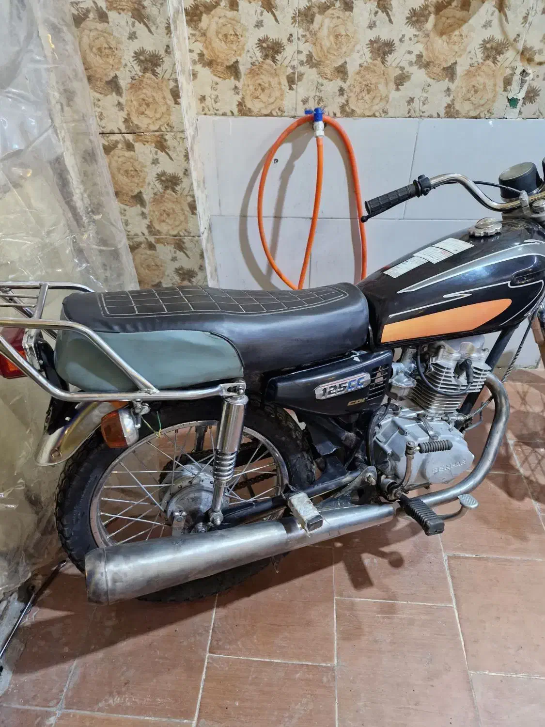 موتور۱۲۵ بهپر مزایده با برگه مزایده|موتورسیکلت|زاهدان, |دیوار