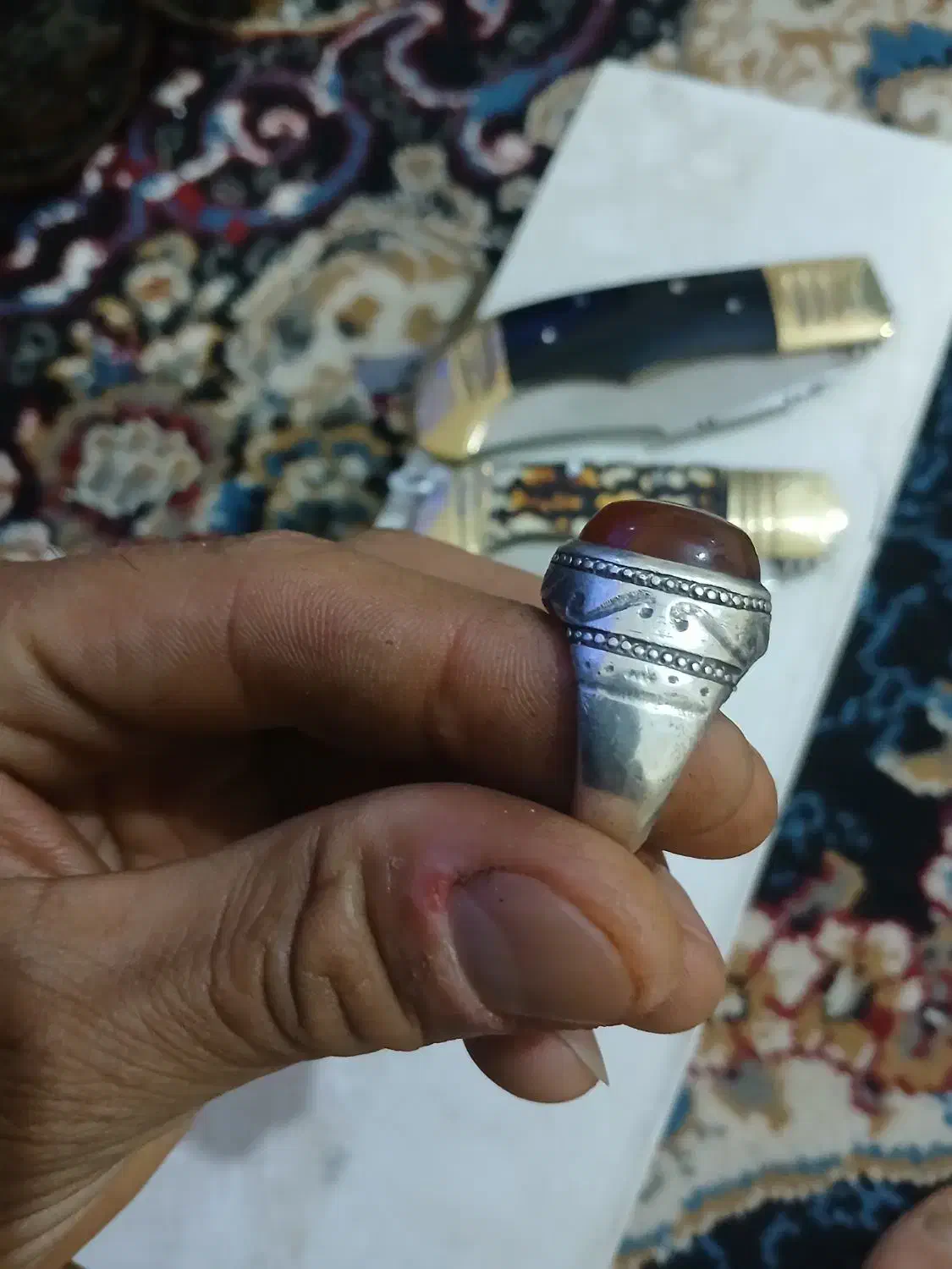انگشتر و چاقو زنجان|کوهنوردی و کمپینگ|اهواز, کوی مهدیس|دیوار