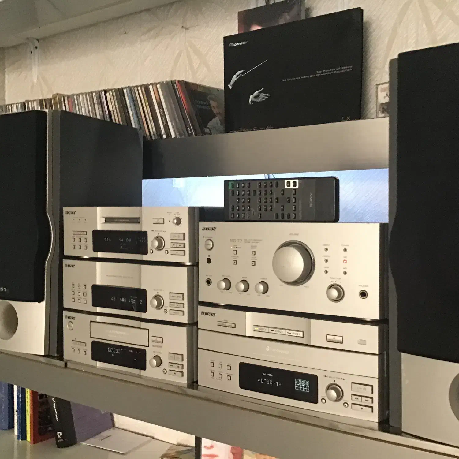 SONY MD77|سیستم صوتی خانگی|تهران, درختی|دیوار