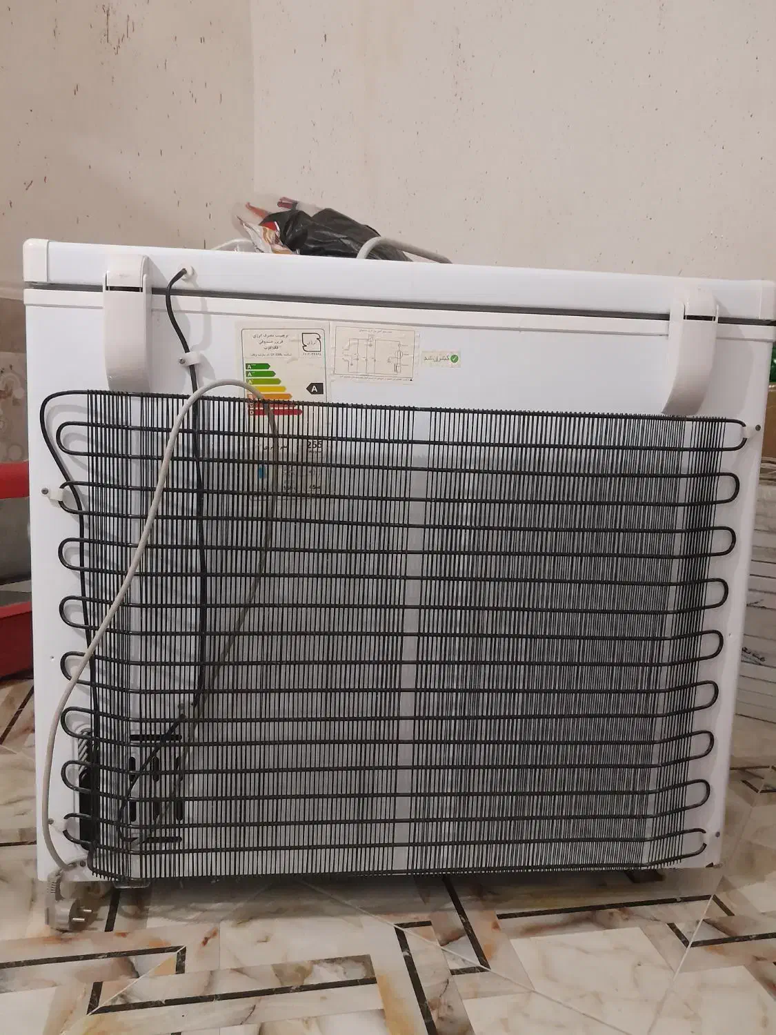 فریزر صندوقی|یخچال و فریزر|خمیر, |دیوار