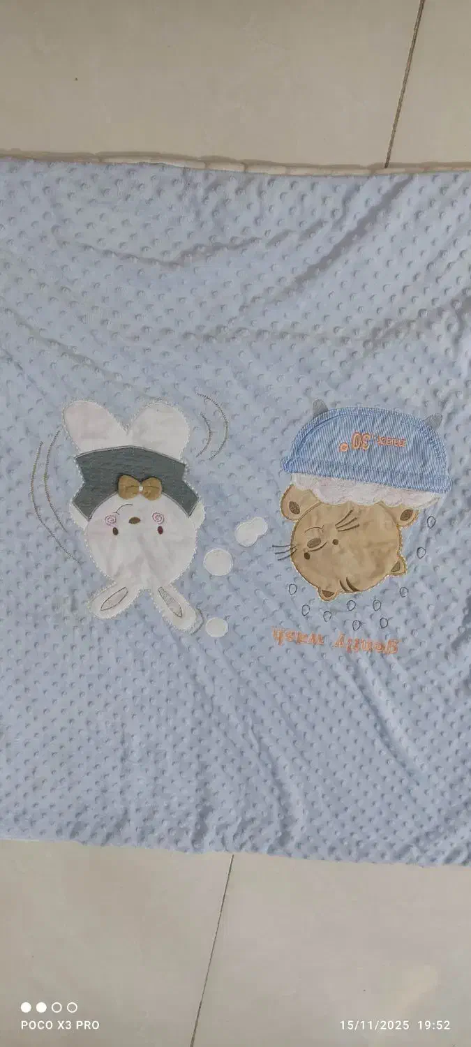 سرویس خواب نوزاد|رختخواب، بالش، پتو|خرمآباد, |دیوار