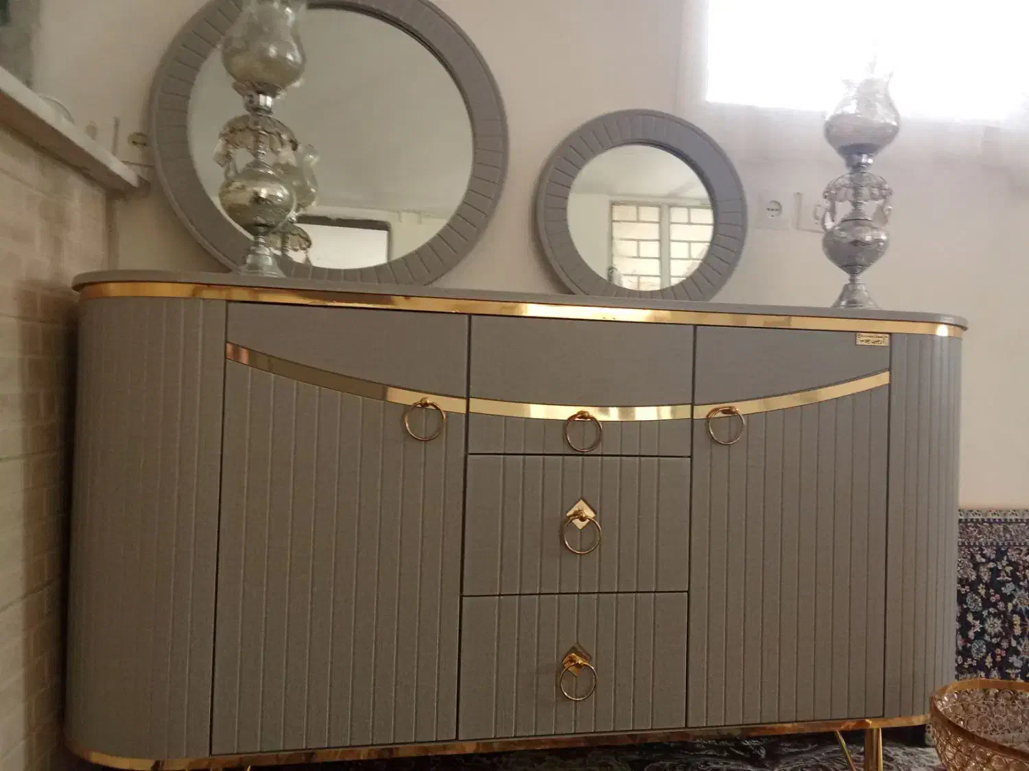 اینه و کنسول|بوفه، ویترین، کنسول|کرمانشاه, |دیوار