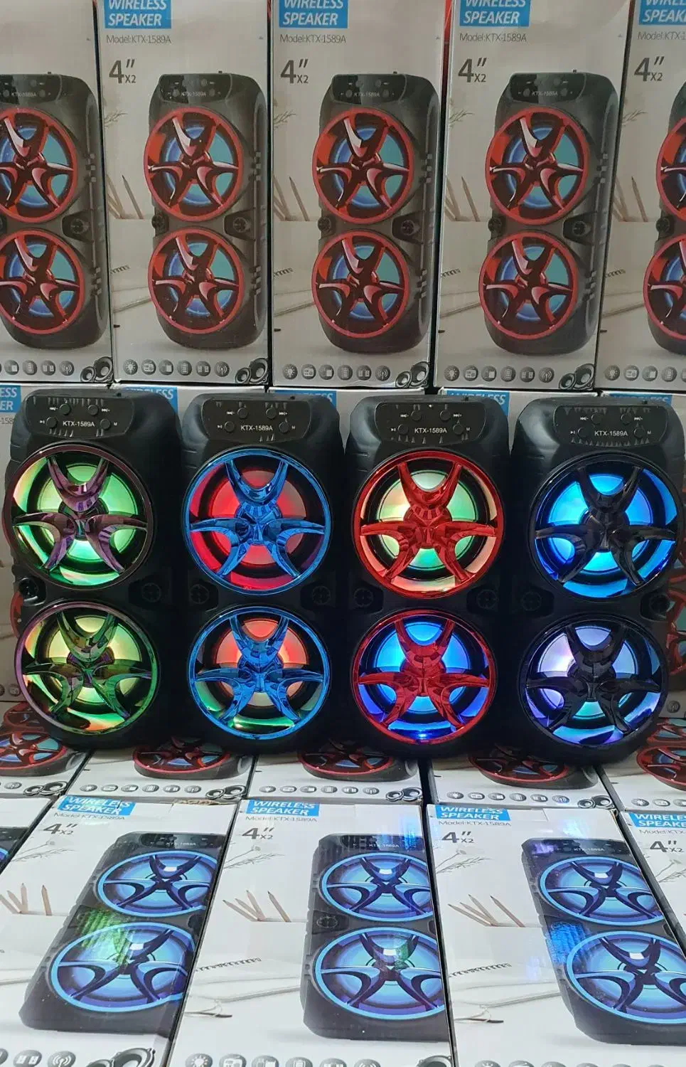 اسپیکر بلوتوثی قابل حمل KTS-1589A|پخشکننده همراه|تهران, جمهوری|دیوار