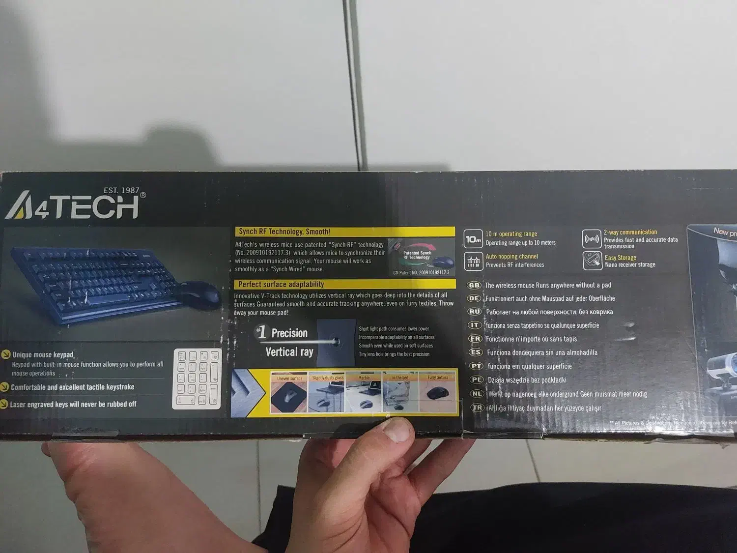 ست کیبورد و ماوس بیسیم Zero Delay 2.4G Desktop|قطعات و لوازم جانبی رایانه|کرج, ساماندهی|دیوار