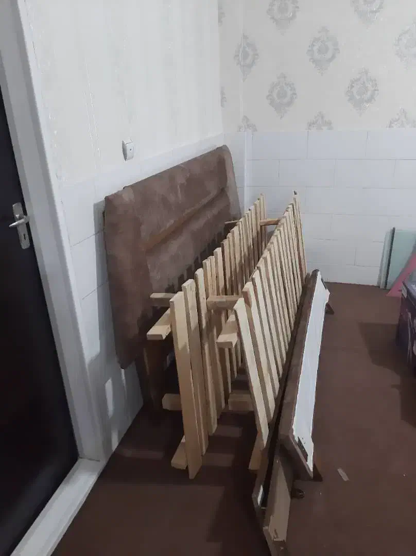 تخت دو نفره|تخت و سرویس خواب|سیرجان, |دیوار