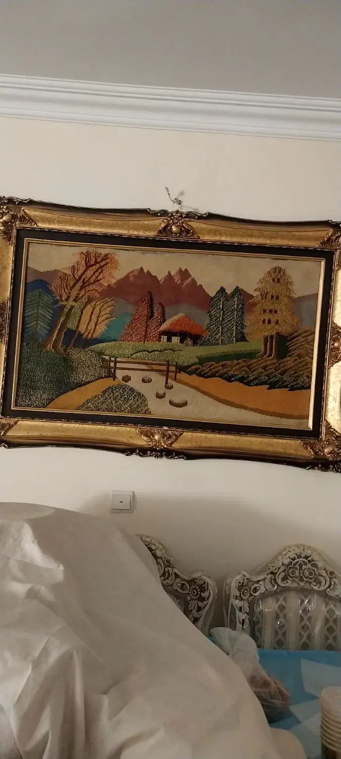 تابلو فرش دستباف|تابلو فرش|تهران, سعادتآباد|دیوار