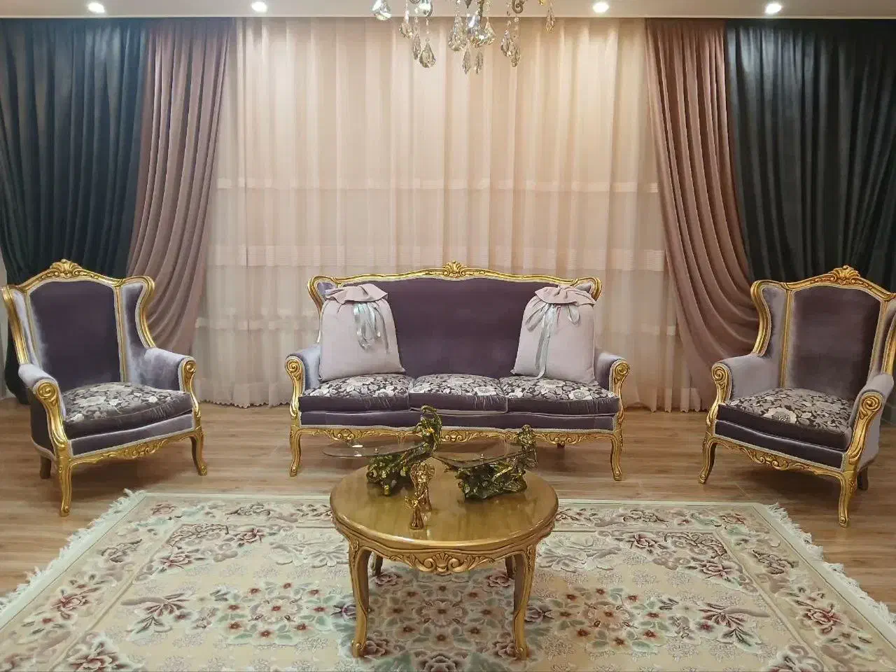 ست مبل و میز ناهار خوری لوکس|مبلمان خانگی و میز عسلی|تربت جام, فاز ۲ فرهنگیان|دیوار