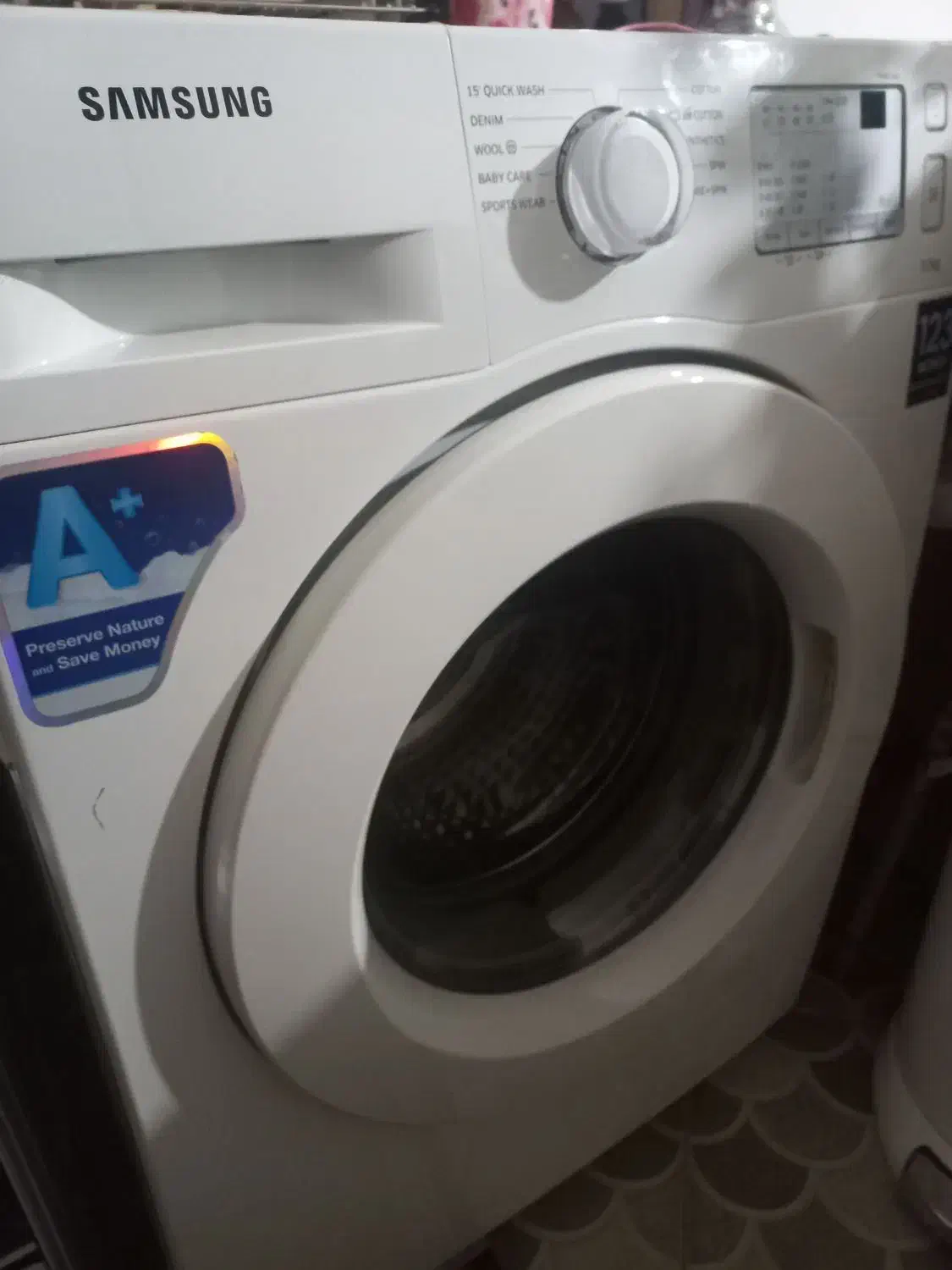 ماشین لباس شویی ۷کیلویی سامسونگ درحد نو|ماشین لباسشویی و خشککن لباس|سربیشه, |دیوار