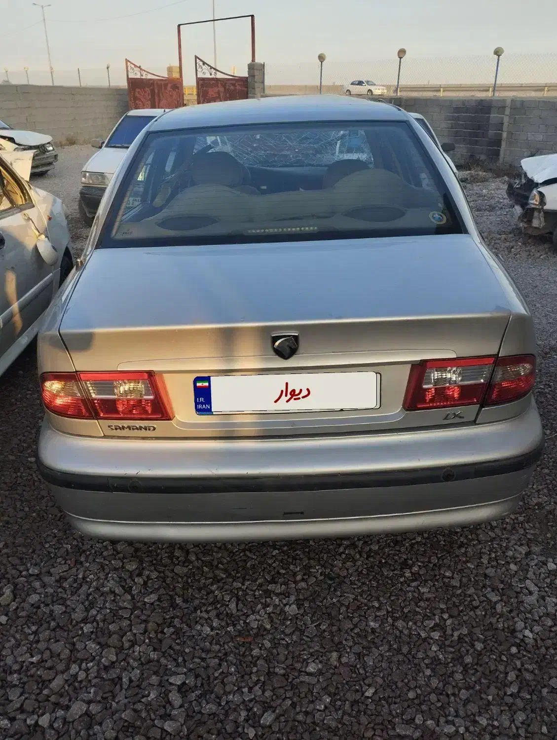 سمند 87دوگانه سوز کارخانه تصادفی ال ایکس|خودرو سواری و وانت|ارومیه, |دیوار