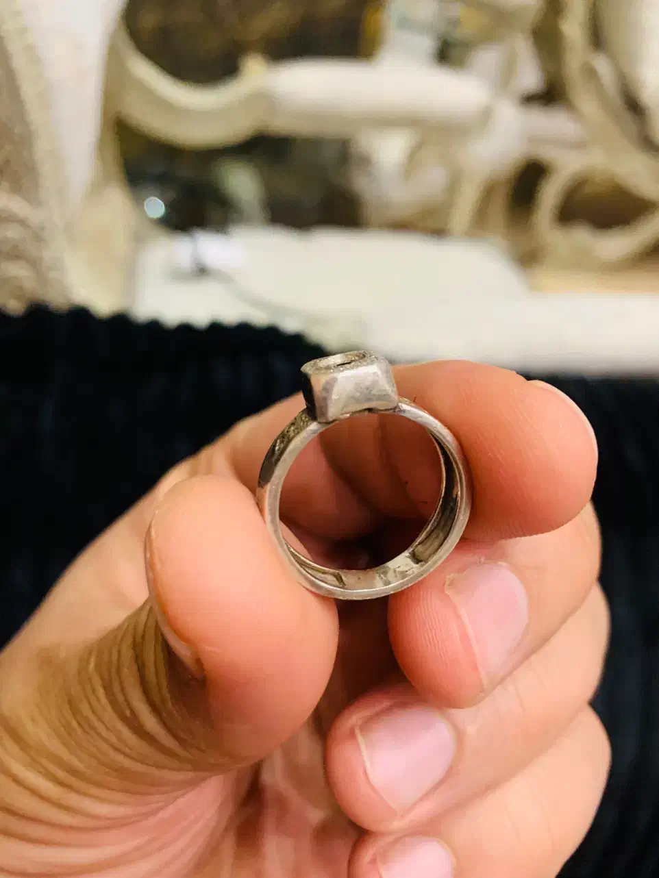 نقره انگشتر و گردنبند (معاوضه با هر چی)|جواهرات|مشهد, وکیل‌آباد|دیوار