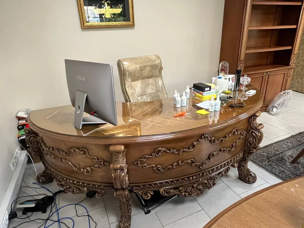 ست کامل اداری به همراه کتابخانه|مبلمان اداری|تهران, فدک|دیوار