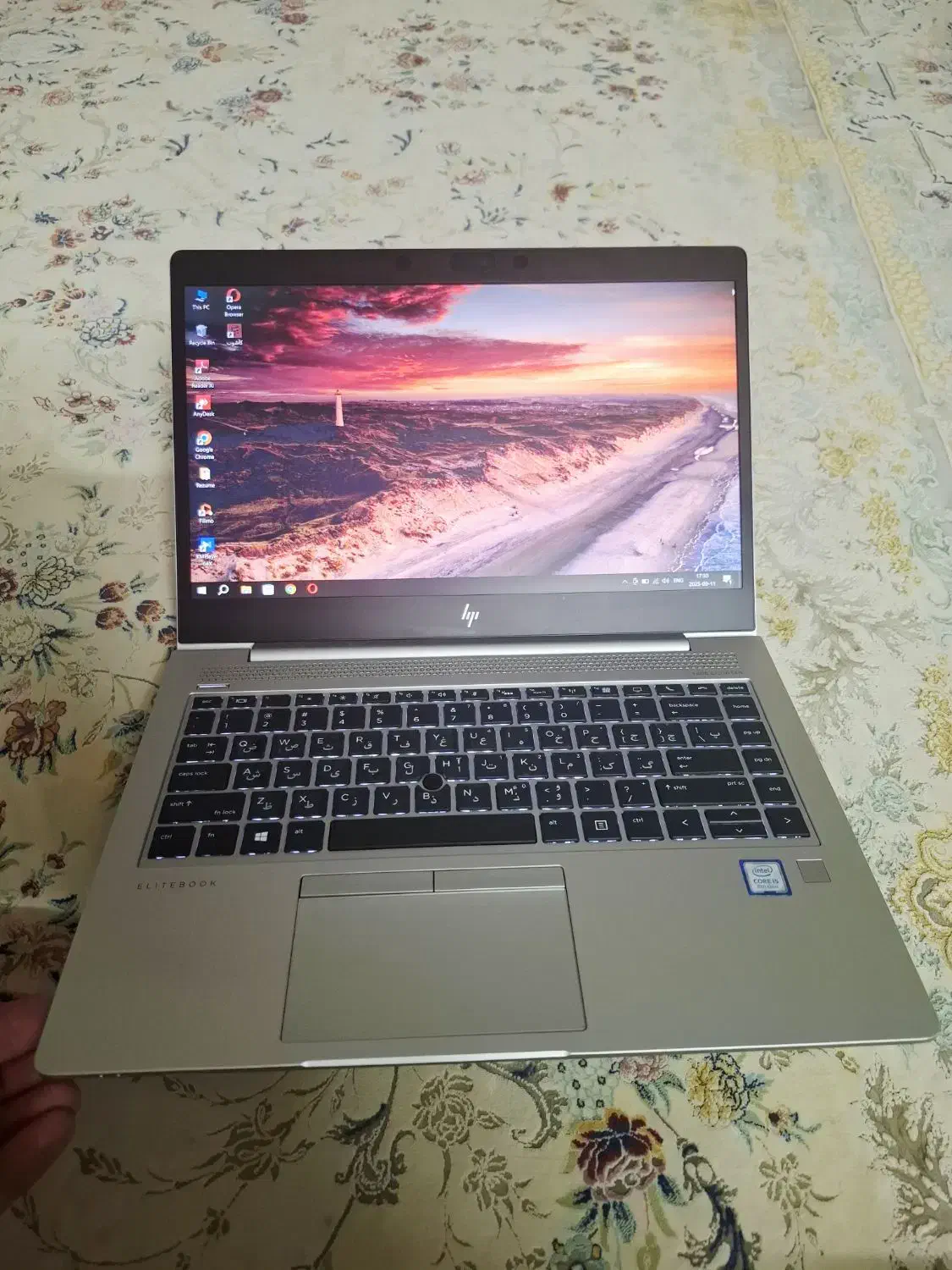 لپ‌تاپ سیم کارت خور  HP EliteBook 840 G5 i5 ram 16|رایانه همراه|مشهد, عبادی|دیوار