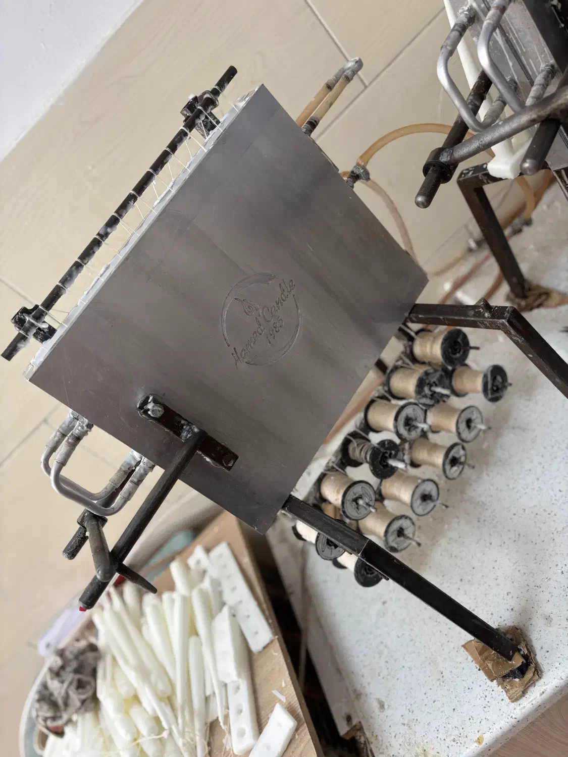 قالب المنیومی ابگردان شمع قلمی سوزنی۲۰ و ۳۰ سانت|ماشین‌آلات صنعتی|قرچک, مهدیه|دیوار